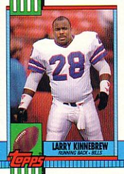 1990 Topps #210 Larry Kinnebrew Front