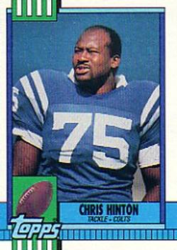 1990 Topps #304 Chris Hinton Front