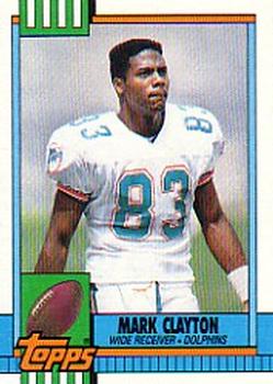 1990 Topps #328 Mark Clayton Front