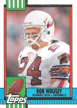 1990 Topps #446 Ron Wolfley Front