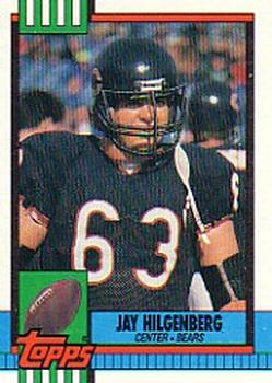 1990 Topps #378 Jay Hilgenberg Front
