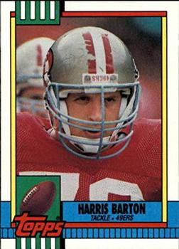 1990 Topps #16 Harris Barton Front