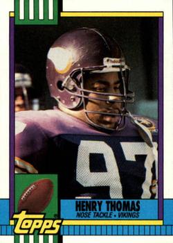 1990 Topps #118 Henry Thomas Front