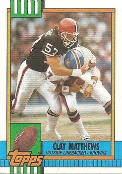 1990 Topps #172 Clay Matthews Front