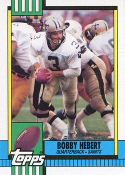 1990 Topps #237 Bobby Hebert Front
