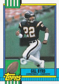 1990 Topps #391 Gill Byrd Front