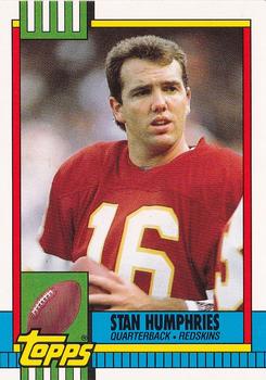 1990 Topps Traded #71T Stan Humphries Front