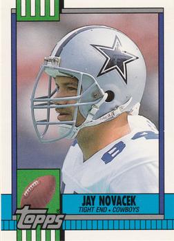 1990 Topps Traded #72T Jay Novacek Front