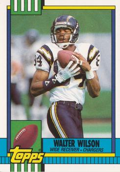 1990 Topps Traded #115T Walter Wilson Front