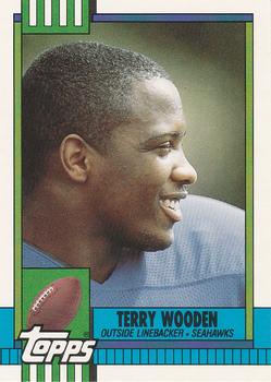 1990 Topps Traded #116T Terry Wooden Front