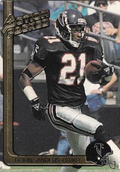 1991 Action Packed #9 Deion Sanders Front