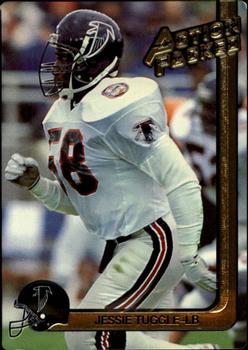 1991 Action Packed #10 Jessie Tuggle Front
