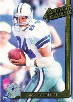1991 Action Packed #58 Jay Novacek Front