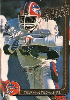 1991 Action Packed - 24K Gold #5G Thurman Thomas Front