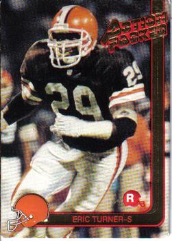1991 Action Packed Rookie/Update #2 Eric Turner Front