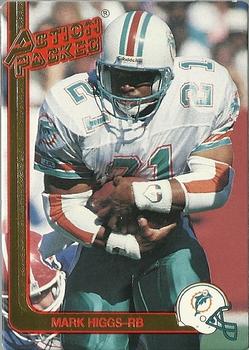 1991 Action Packed Rookie/Update #75 Mark Higgs Front
