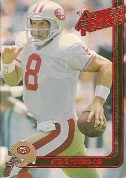 1991 Action Packed Rookie/Update #80 Steve Young Front