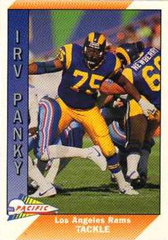 1991 Pacific #257 Irv Pankey Front
