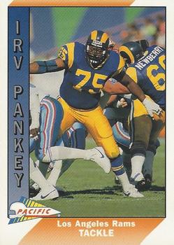 1991 Pacific #257 Irv Pankey Front