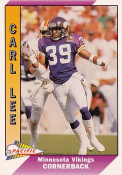 1991 Pacific #291 Carl Lee Front