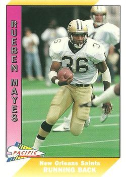 1991 Pacific #333 Rueben Mayes Front