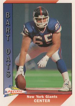 1991 Pacific #353 Bart Oates Front
