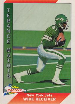 1991 Pacific #370 Terance Mathis Front