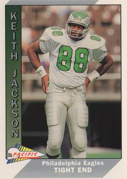 1991 Pacific #388 Keith Jackson Front