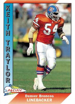 1991 Pacific #577 Keith Traylor Front