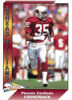 1991 Pacific #633 Aeneas Williams Front