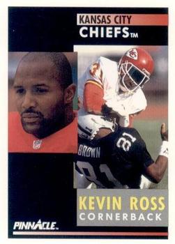 1991 Pinnacle #114 Kevin Ross Front