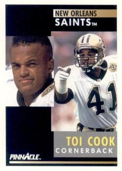 1991 Pinnacle #179 Toi Cook Front