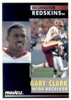 1991 Pinnacle #198 Gary Clark Front