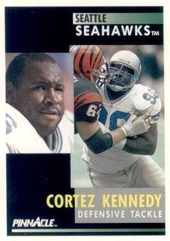 1991 Pinnacle #242 Cortez Kennedy Front
