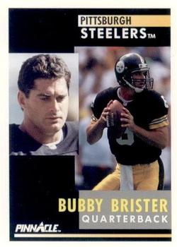 1991 Pinnacle #28 Bubby Brister Front