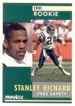 1991 Pinnacle #320 Stanley Richard Front