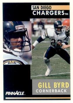 1991 Pinnacle #345 Gill Byrd Front