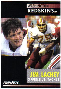 1991 Pinnacle #71 Jim Lachey Front