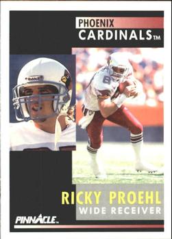1991 Pinnacle #98 Ricky Proehl Front