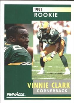 1991 Pinnacle #291 Vinnie Clark Front