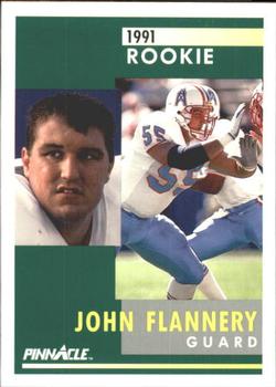 1991 Pinnacle #318 John Flannery Front