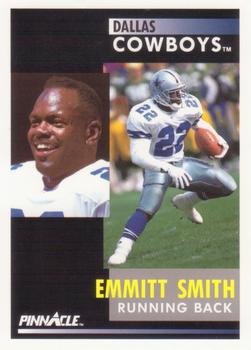 1991 Pinnacle #42 Emmitt Smith  Front