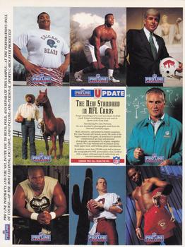 1991 Pro Line Portraits #21 / 75 / 192 / 196 / 204 / 205 / 225 / 284 / NNO William Perry / Michael Cofer / Jack Kemp / Mel Blount / Don Shula / Russell Maryland / Timm Rosenbach / Derrick Thomas Front