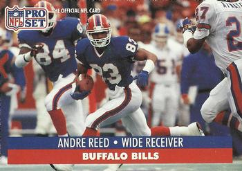 1991 Pro Set #81 Andre Reed Front
