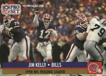 1991 Pro Set #8 Jim Kelly Front