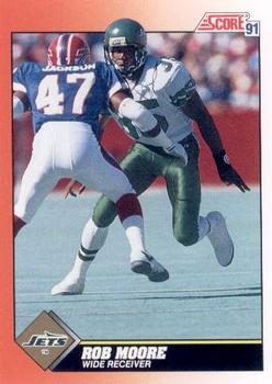 1991 Score #403 Rob Moore Front