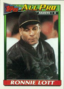 1991 Topps #97 Ronnie Lott Front
