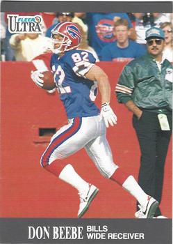 1991 Ultra #1 Don Beebe Front