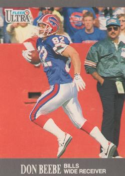 1991 Ultra #1 Don Beebe Front