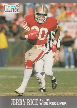 1991 Ultra #254 Jerry Rice Front